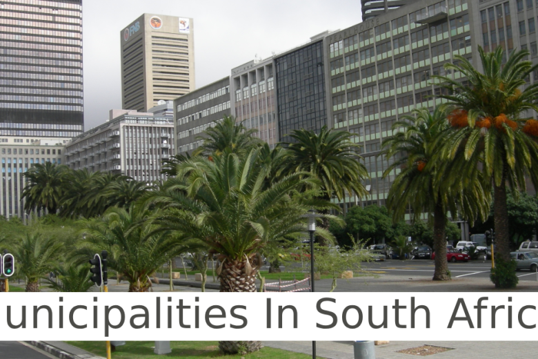 Municipalities In South Africa